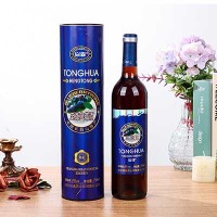 至尊藍莓酒750ml果香濃郁水果酒年會送禮果酒紅酒廠家發(fā)貨