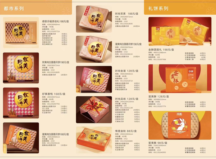 華美月餅團購價格