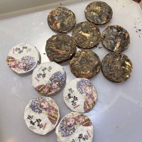 福建 陳皮白茶紐扣散裝新會(huì)陳皮壽眉白茶5克小餅茶葉