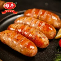 雄豐 多口味地道腸500g臺(tái)灣風(fēng)味烤火山石烤腸