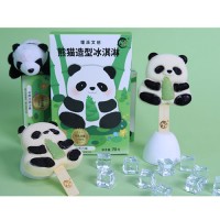 創(chuàng)意成都熊貓造型冰激凌 牛乳巧克力口味